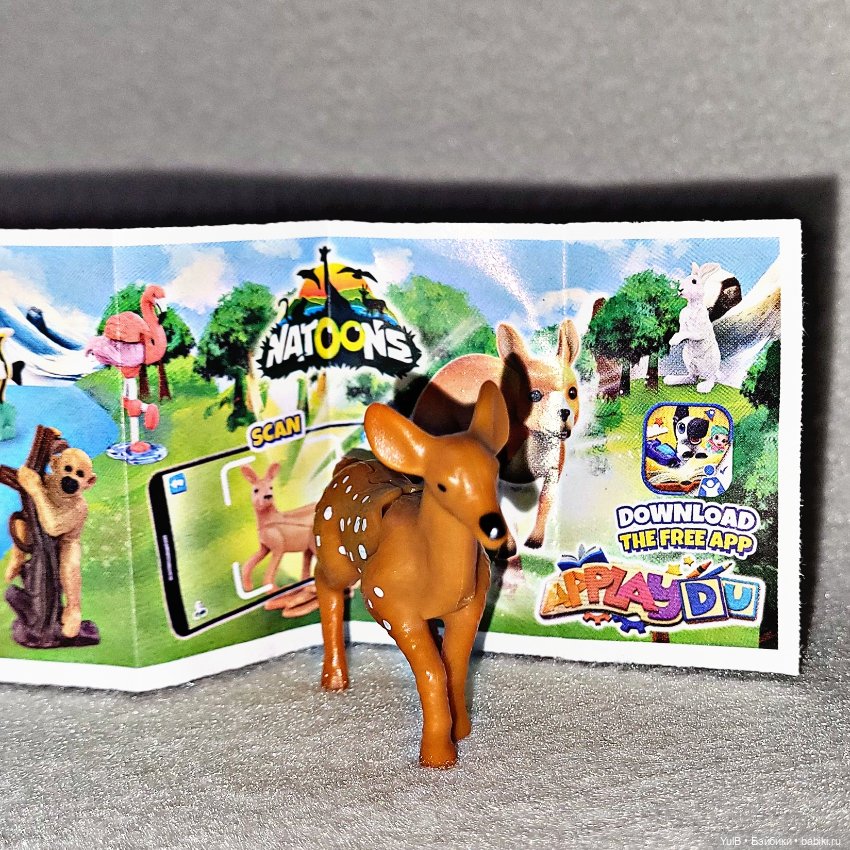 ...Оленёнок — Фигурки Киндер Сюрприз (Kinder)