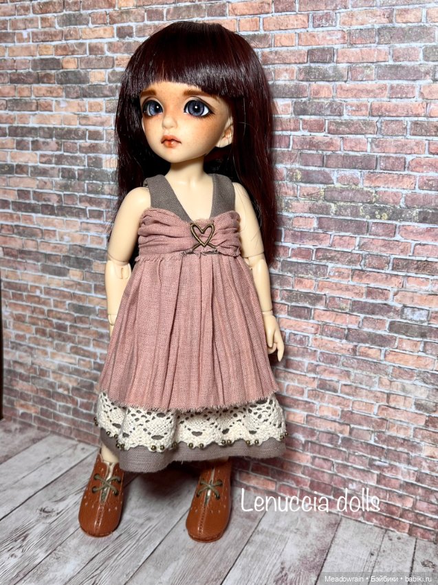 Одно весеннее платье — Одежда и обувь для кукол BJD (БЖД): 1/3 (фото 3)