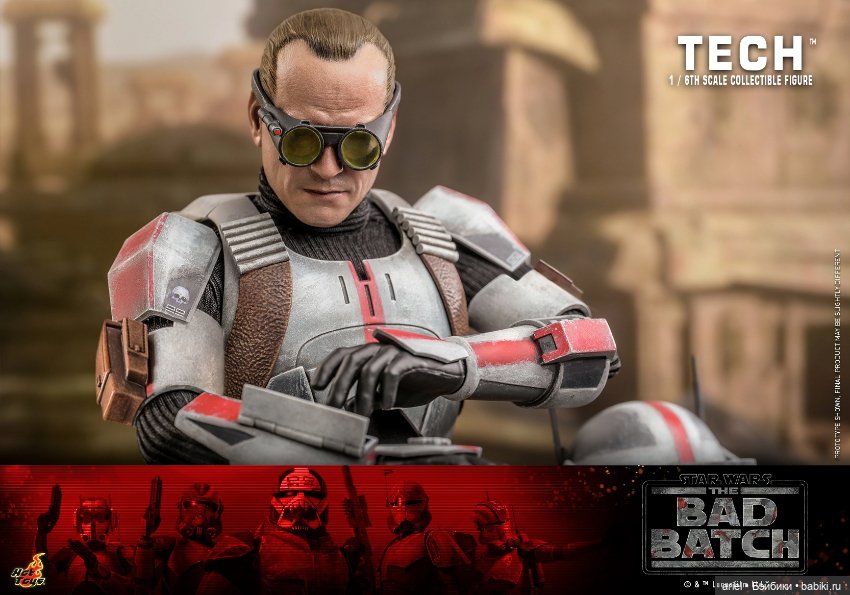 Hot Toys анонсировали фигурку Теха по мотивам анимационного сериала «Звёздные войны: Бракованная партия» (фото 4)