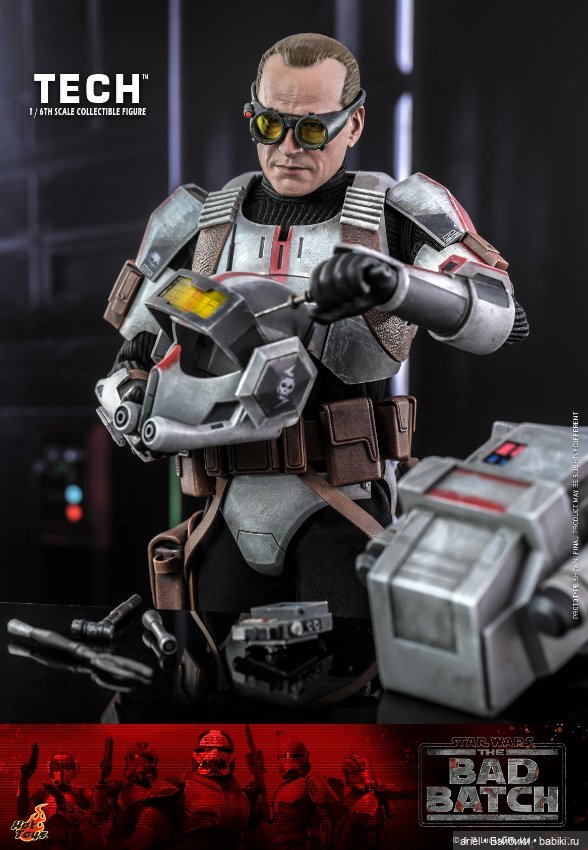 Hot Toys анонсировали фигурку Теха по мотивам анимационного сериала «Звёздные войны: Бракованная партия» (фото 3)