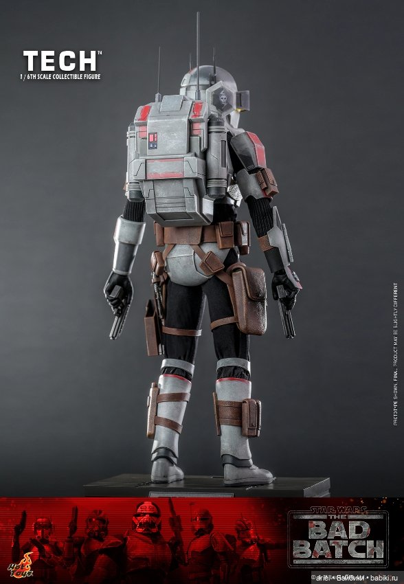 Hot Toys анонсировали фигурку Теха по мотивам анимационного сериала «Звёздные войны: Бракованная партия» (фото 8)