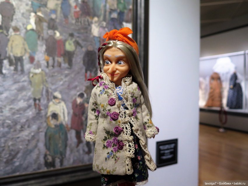 Мои куклы на выставке "Кринолин. Жакет. Свитшот." (фото 3)