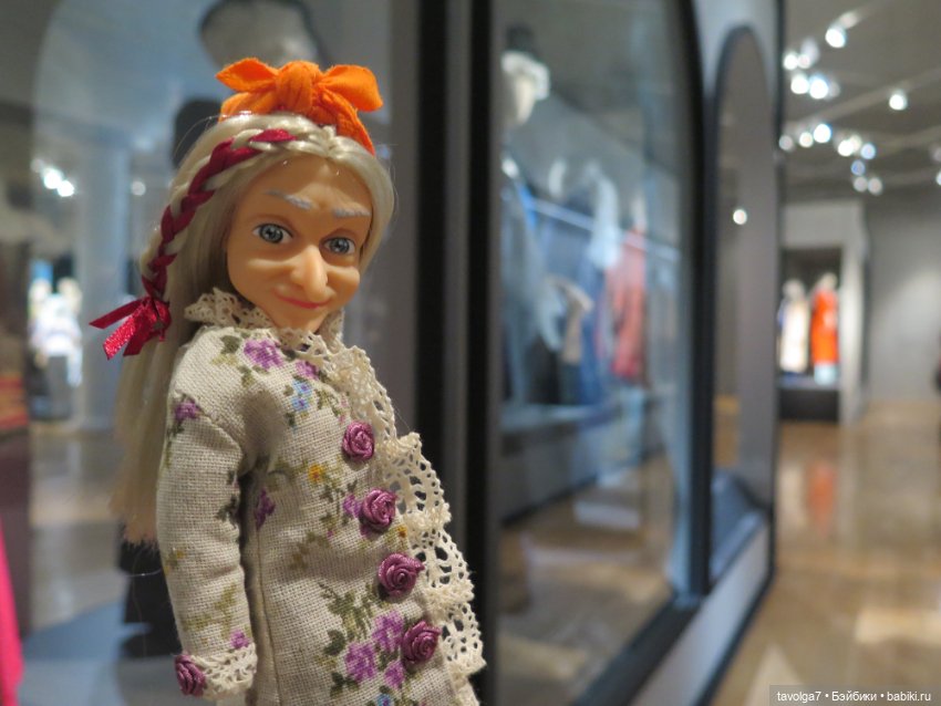 Мои куклы на выставке "Кринолин. Жакет. Свитшот."