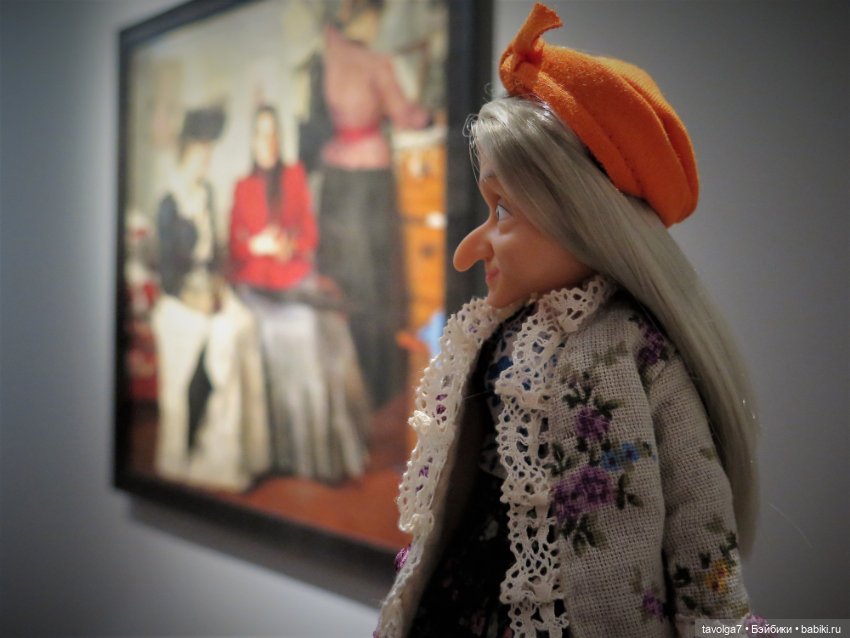 Мои куклы на выставке "Кринолин. Жакет. Свитшот." (фото 6)