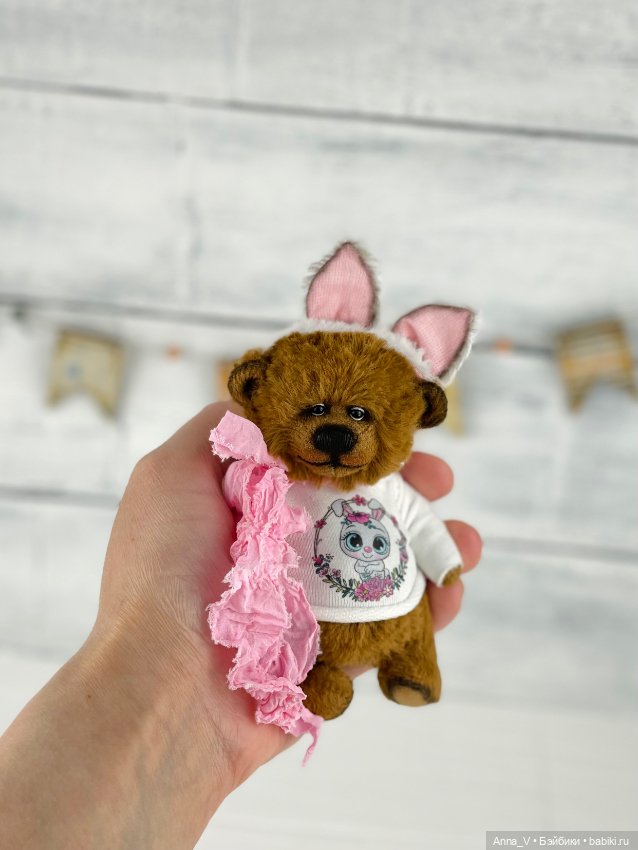 Тедди мишка Флаффи — Авторские мишки Тедди и друзья: фото (фото 2)