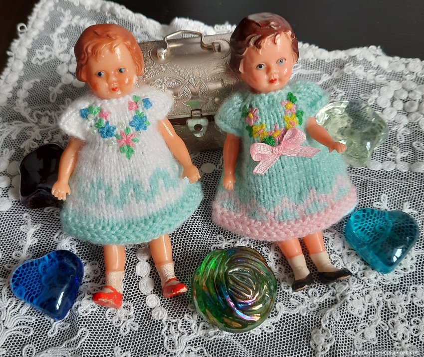 Две неженки💞👩‍❤️‍💋‍👩🍒 — Винтажные куклы ГДР (Немки): Бигги