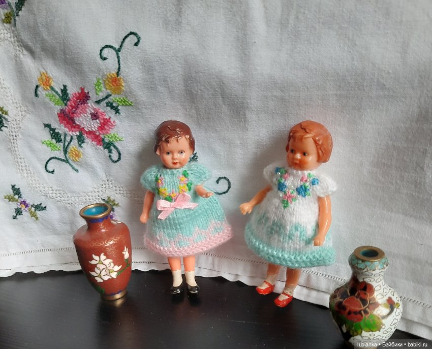 Две неженки💞👩‍❤️‍💋‍👩🍒 — Винтажные куклы ГДР (Немки): Бигги