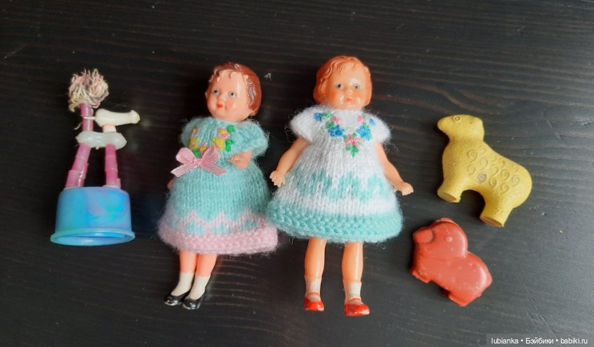 Две неженки💞👩‍❤️‍💋‍👩🍒 — Винтажные куклы ГДР (Немки): Бигги (фото 5)