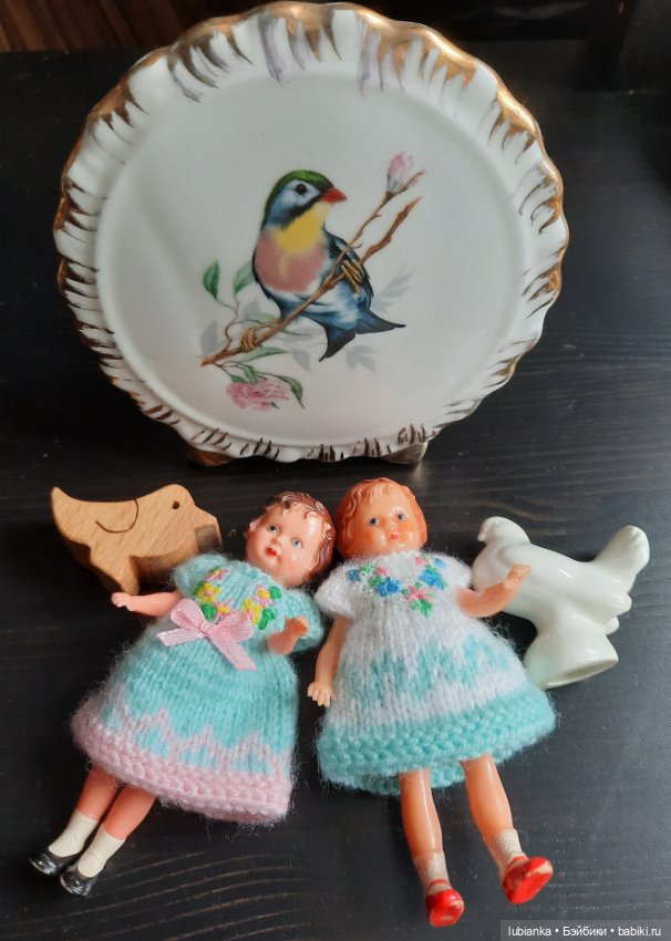 Две неженки💞👩‍❤️‍💋‍👩🍒 — Винтажные куклы ГДР (Немки): Бигги