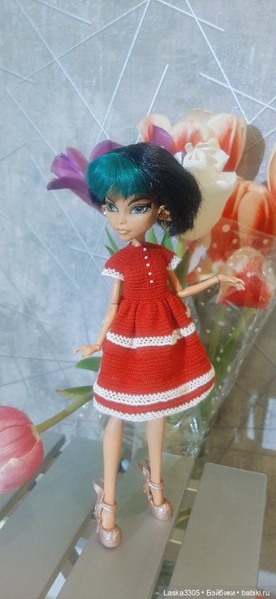Катушечная нить — Одежда и обувь для кукол своими руками: фото (фото 3)