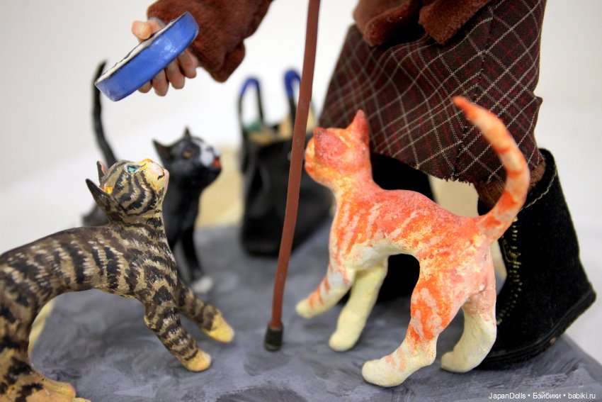 "Кискина бабушка" на выставке "Куклы с характером. Перезагрузка" (фото 3)