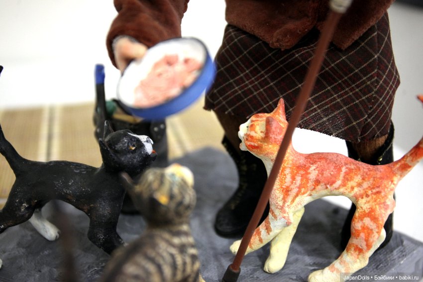 "Кискина бабушка" на выставке "Куклы с характером. Перезагрузка" (фото 10)