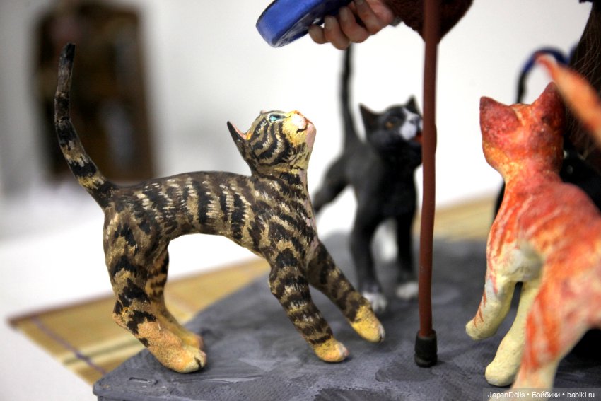 "Кискина бабушка" на выставке "Куклы с характером. Перезагрузка"