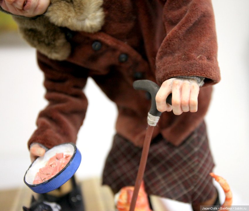 "Кискина бабушка" на выставке "Куклы с характером. Перезагрузка" (фото 6)