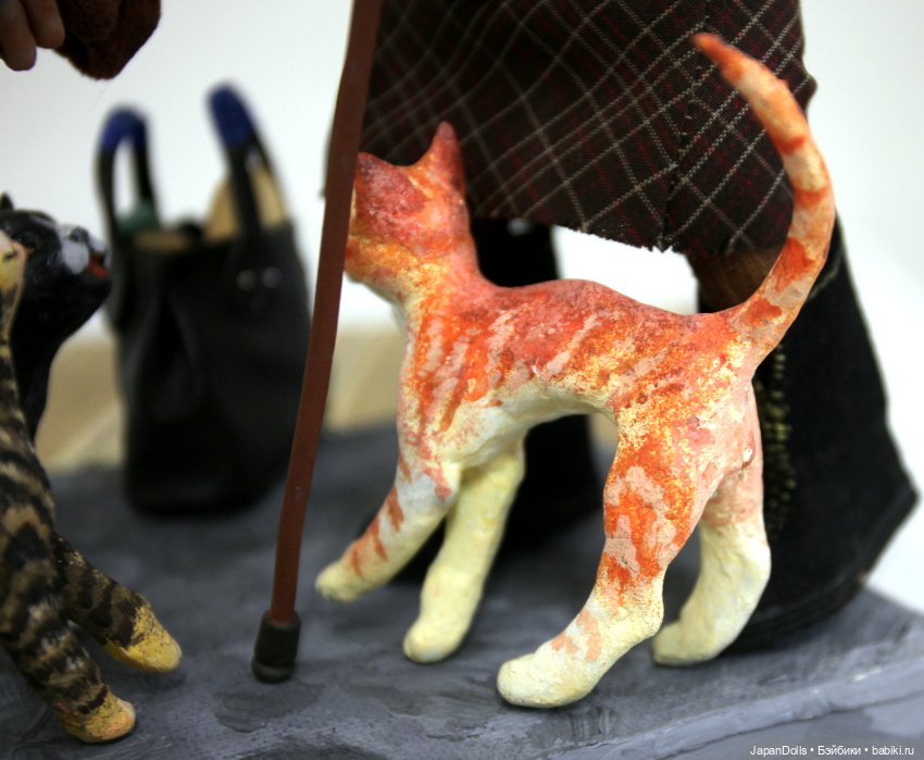 "Кискина бабушка" на выставке "Куклы с характером. Перезагрузка" (фото 7)