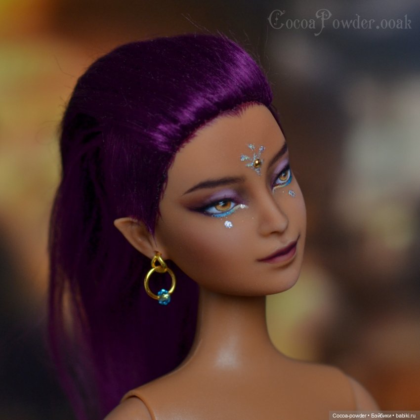 OOAK Барби Годдес — ООАК и кастом Барби (Barbie): репейнт (фото 8)