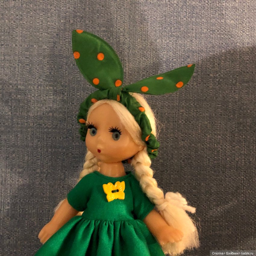 Леночка в зелёном — Одежда и обувь для кукол своими руками: фото (фото 5)