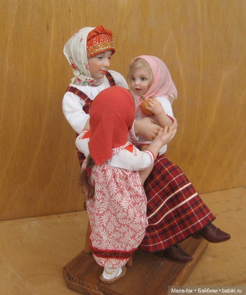 Нежные и добрые куклы Елены Медведковой