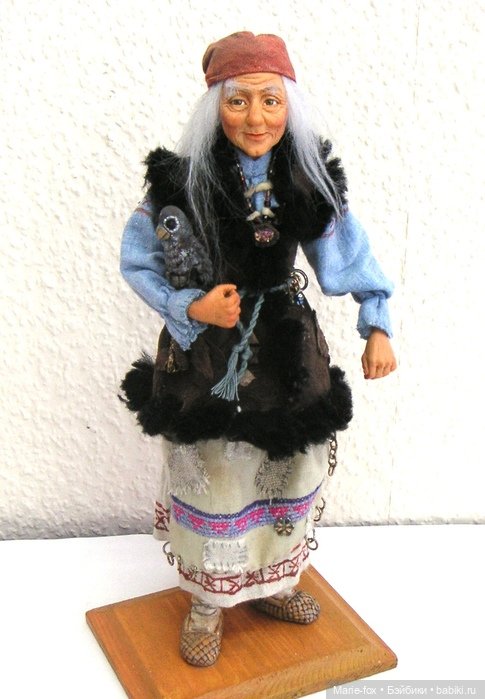 Нежные и добрые куклы Елены Медведковой (фото 10)