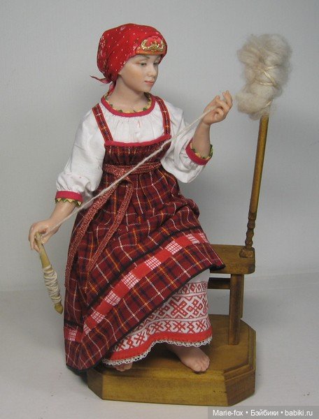 Нежные и добрые куклы Елены Медведковой (фото 5)