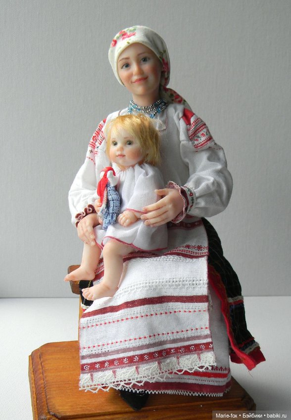 Нежные и добрые куклы Елены Медведковой