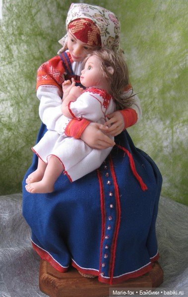 Нежные и добрые куклы Елены Медведковой