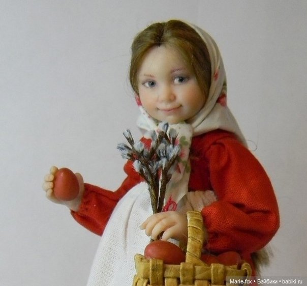 Нежные и добрые куклы Елены Медведковой (фото 8)
