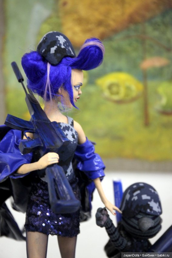 "Опасные гастроли" на выставке "Куклы с характером. Перезагрузка"