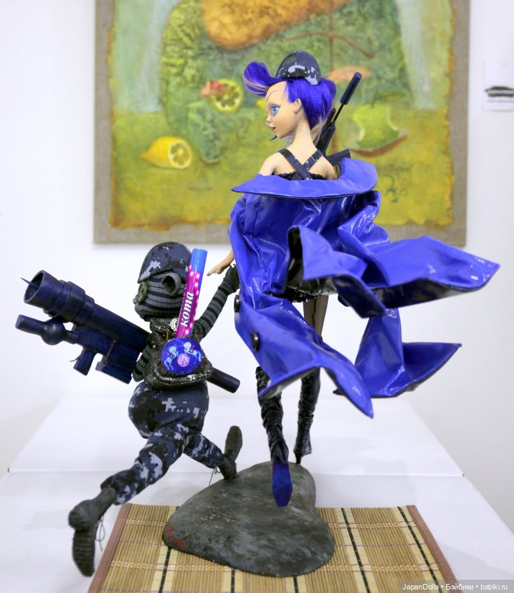 "Опасные гастроли" на выставке "Куклы с характером. Перезагрузка"