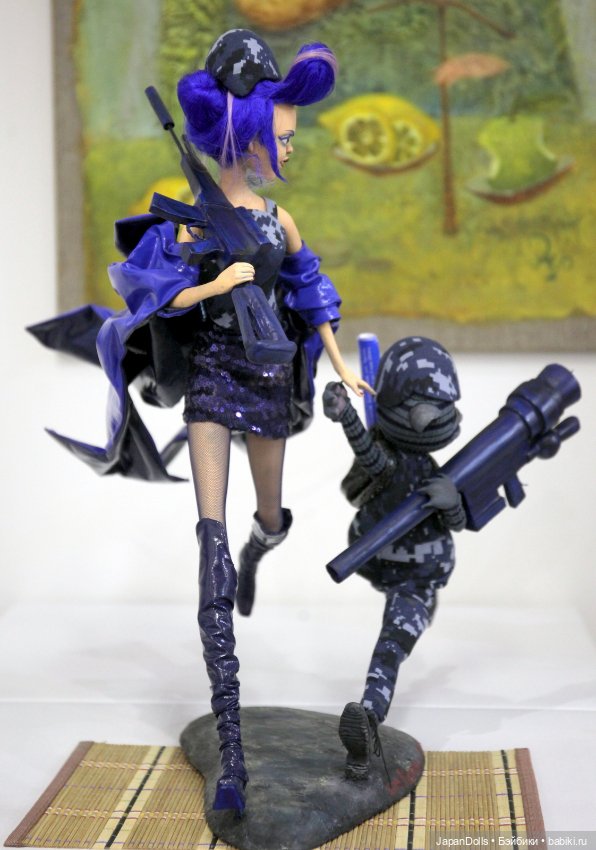 "Опасные гастроли" на выставке "Куклы с характером. Перезагрузка"