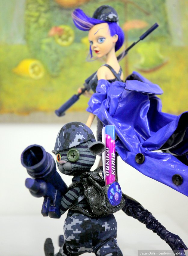 "Опасные гастроли" на выставке "Куклы с характером. Перезагрузка"