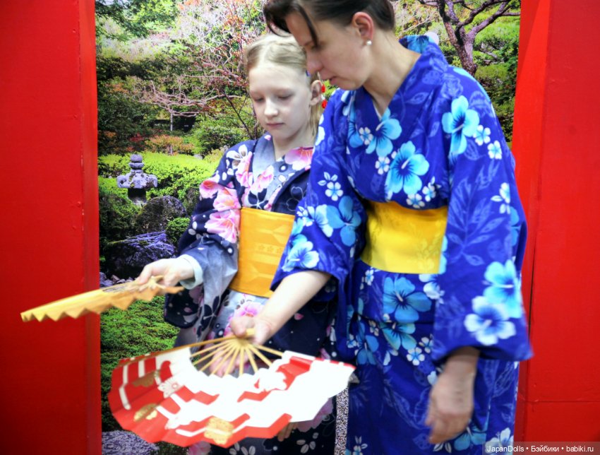 Мастер-класс по позированию в кимоно с фотосессией на выставке "Япония. Куклы, сказки и легенды" (фото 4)