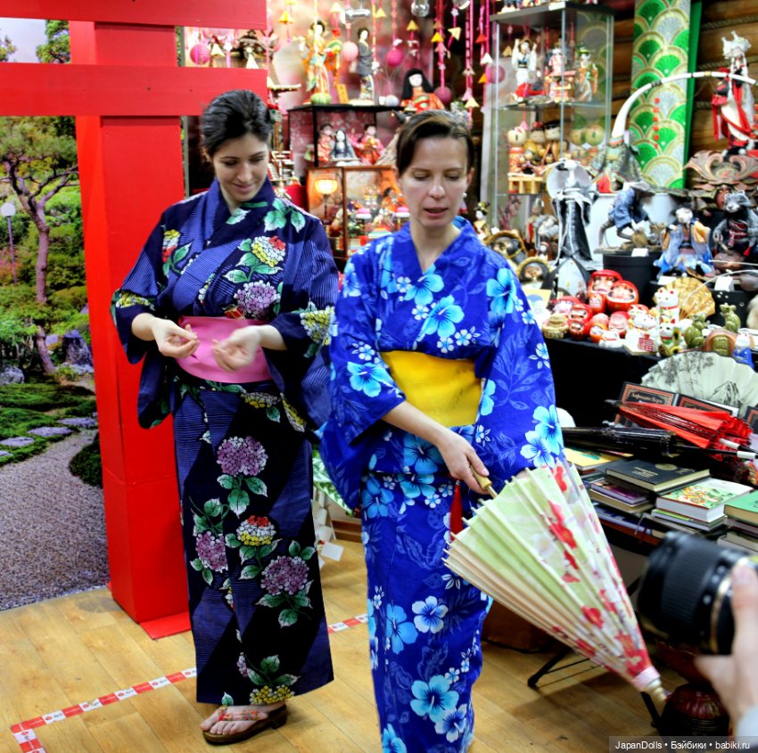 Мастер-класс по позированию в кимоно с фотосессией на выставке "Япония. Куклы, сказки и легенды" (фото 3)