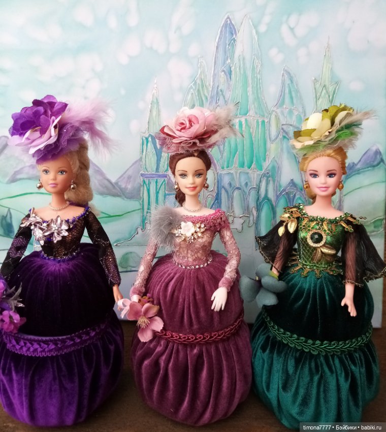 Новые царевны-королевны — Одежда и обувь для кукол своими руками: фото