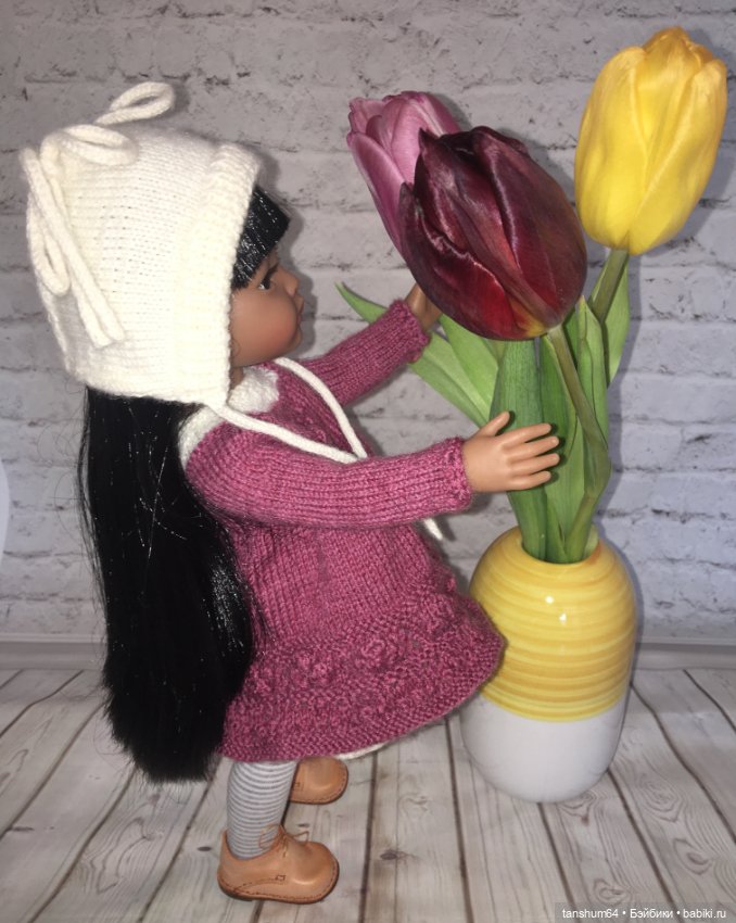 Мой весенний тюльпанчик или когда очень хочется вязать 🧶 (фото 2)