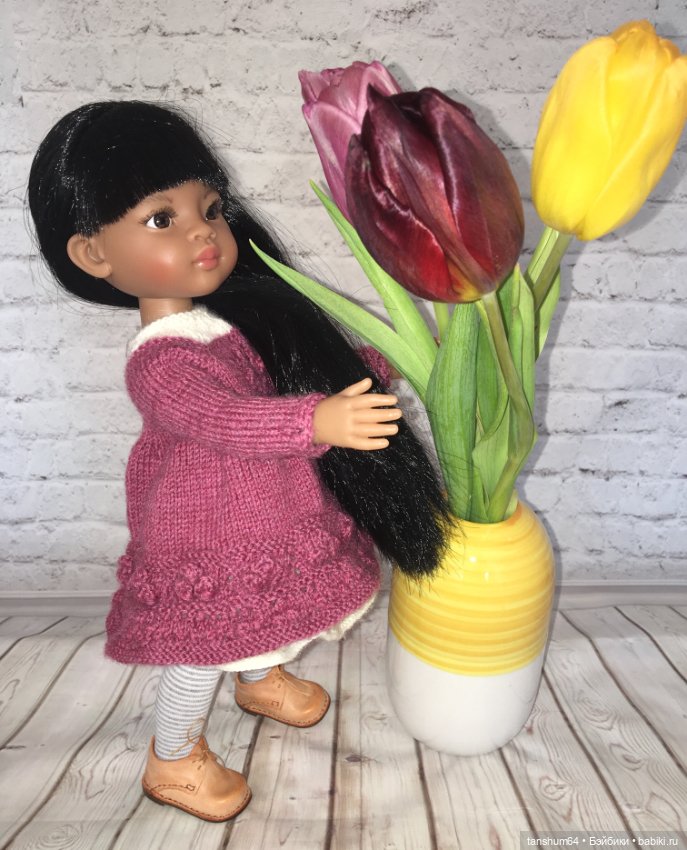 Мой весенний тюльпанчик или когда очень хочется вязать 🧶 (фото 4)