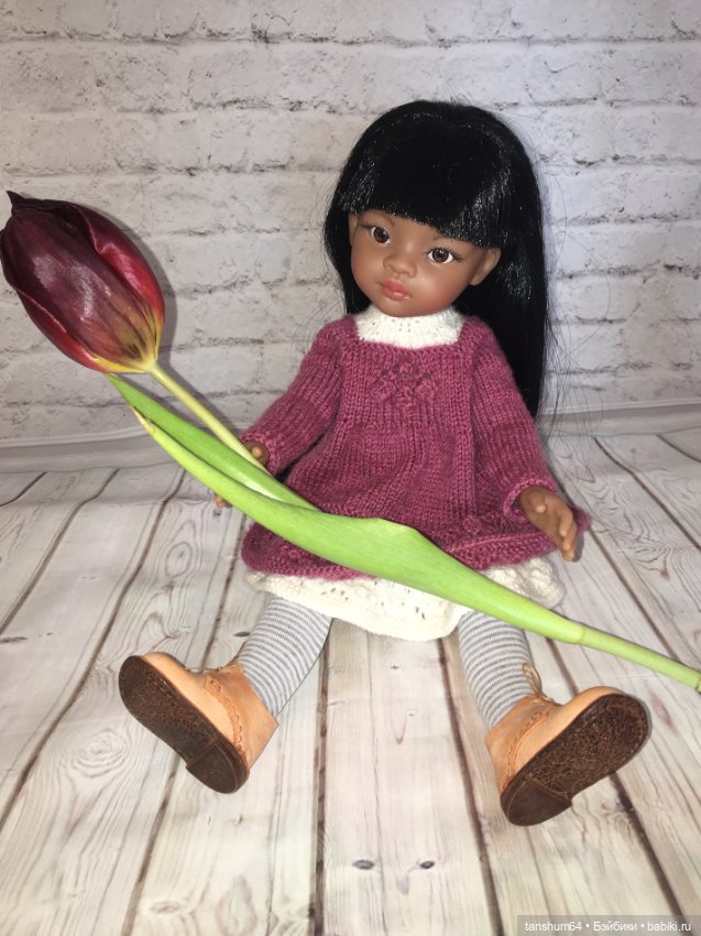 Мой весенний тюльпанчик или когда очень хочется вязать 🧶 (фото 6)