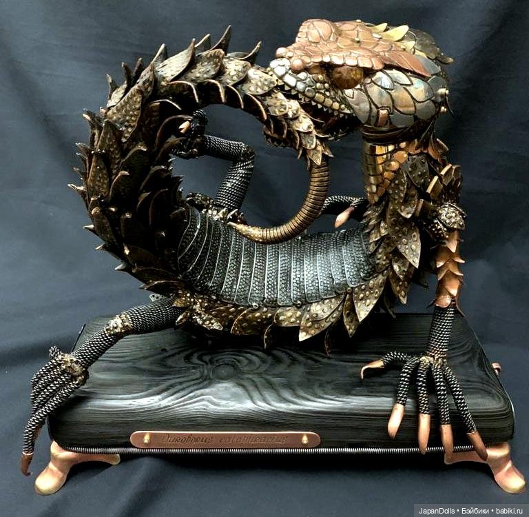 "Ouroborus cataphractus" на выставке "Куклы с характером. Перезагрузка" (фото 3)