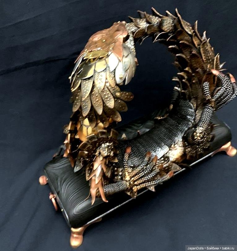 "Ouroborus cataphractus" на выставке "Куклы с характером. Перезагрузка" (фото 5)