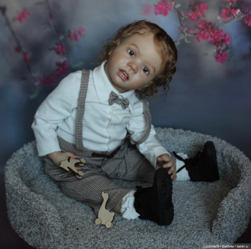 Мальчик голубых кровей — Куклы Реборн (Reborn): работы мастеров (фото 4)