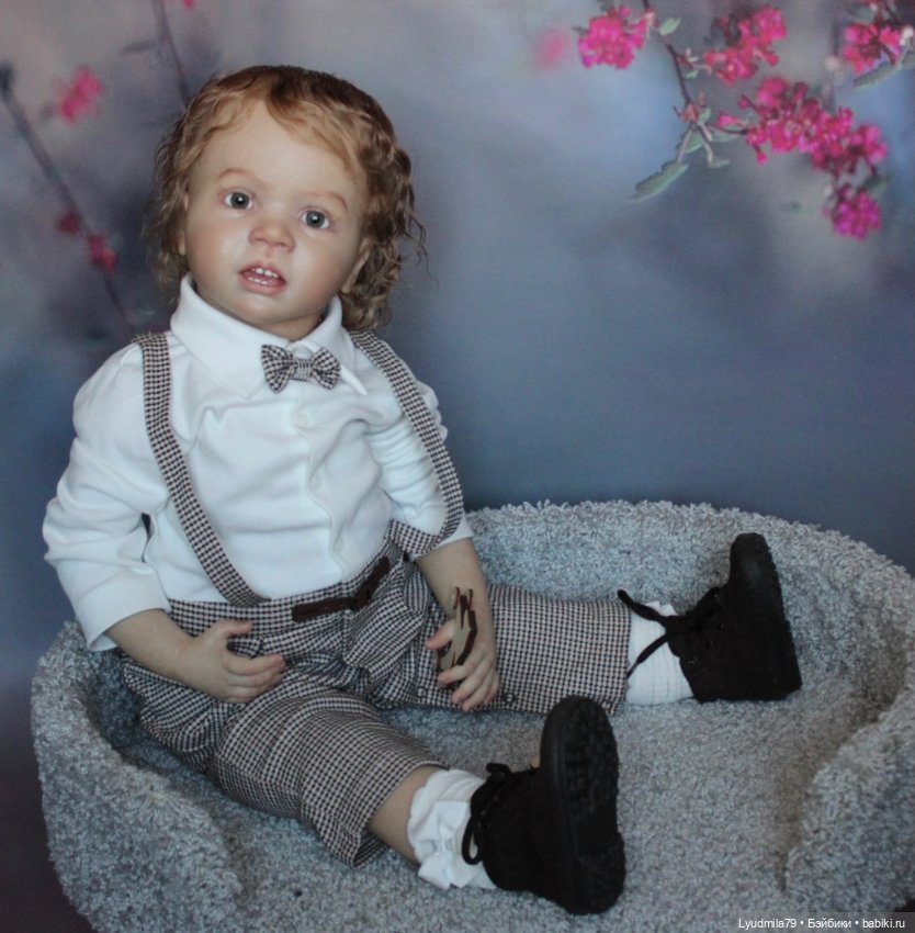Мальчик голубых кровей — Куклы Реборн (Reborn): работы мастеров (фото 7)