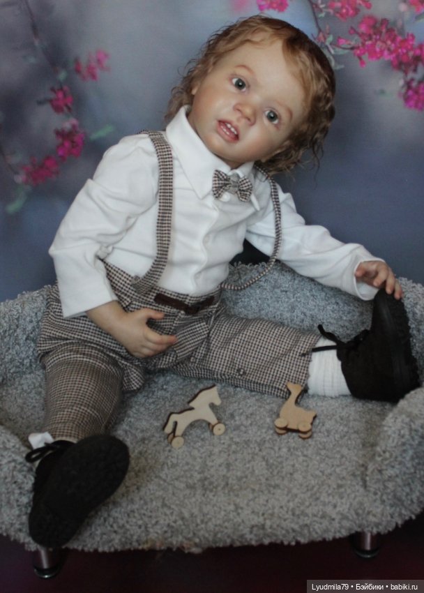 Мальчик голубых кровей — Куклы Реборн (Reborn): работы мастеров (фото 6)