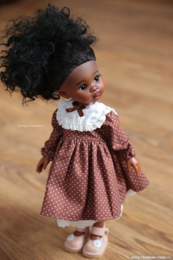 Шоколадная Нора — ООАК Paola Reina (Паола Рейна) и испанских кукол: перерисовка (фото 6)