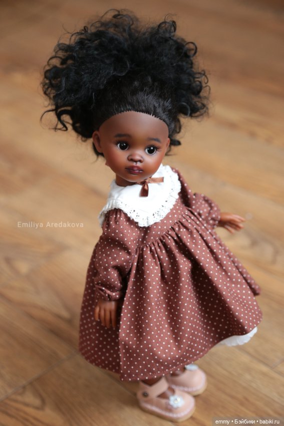 Шоколадная Нора — ООАК Paola Reina (Паола Рейна) и испанских кукол: перерисовка