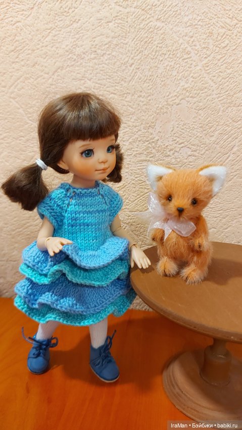 Куколка от студии "Сова" — Домашние фото авторских игрушек: Тедди (фото 9)