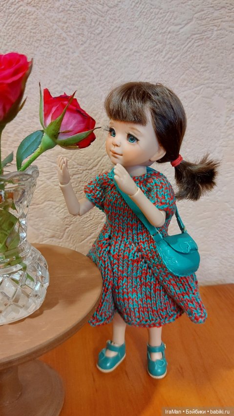 Куколка от студии "Сова" — Домашние фото авторских игрушек: Тедди (фото 6)