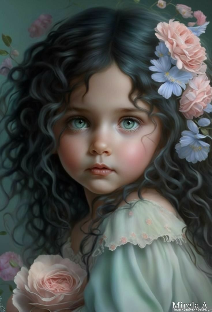 Фото манипуляции художника Mirela A. ....Дети