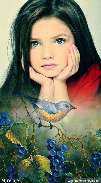 Фото манипуляции художника Mirela A. ....Дети