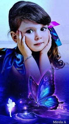 Фото манипуляции художника Mirela A. ....Дети