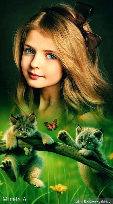 Фото манипуляции художника Mirela A. ....Дети